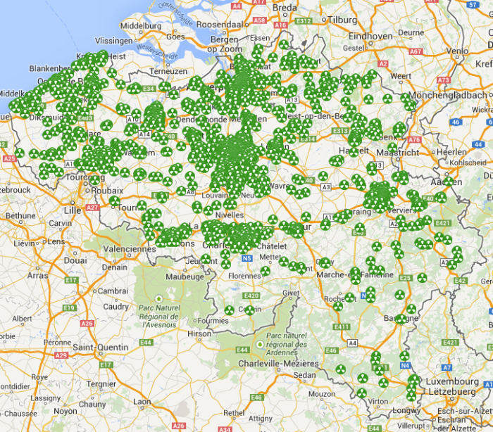 Carte 4G Sepembre 2014 Mobistar