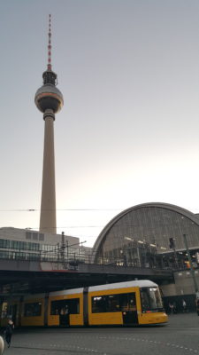 Berlin BVG Tram Berliner Fernsehturm
