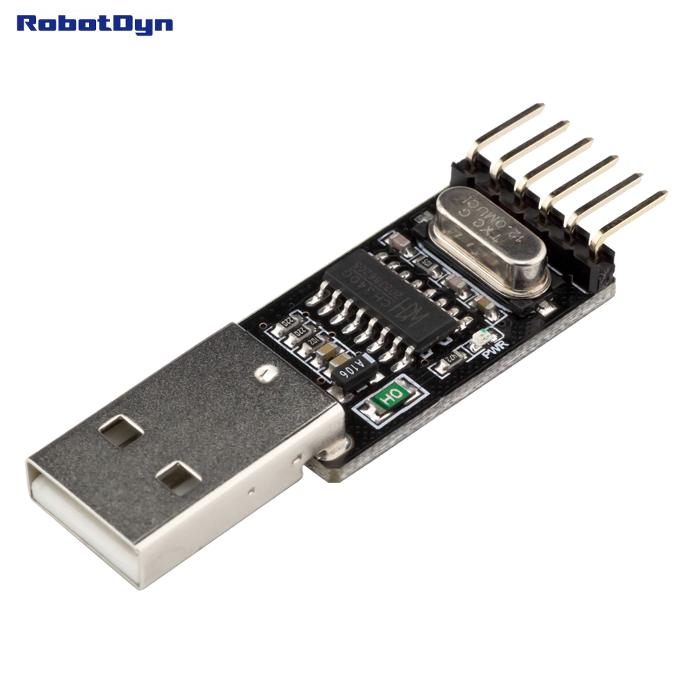Robotdyn USB Serial adapter et Robotdyn Pro Mini ATmega168